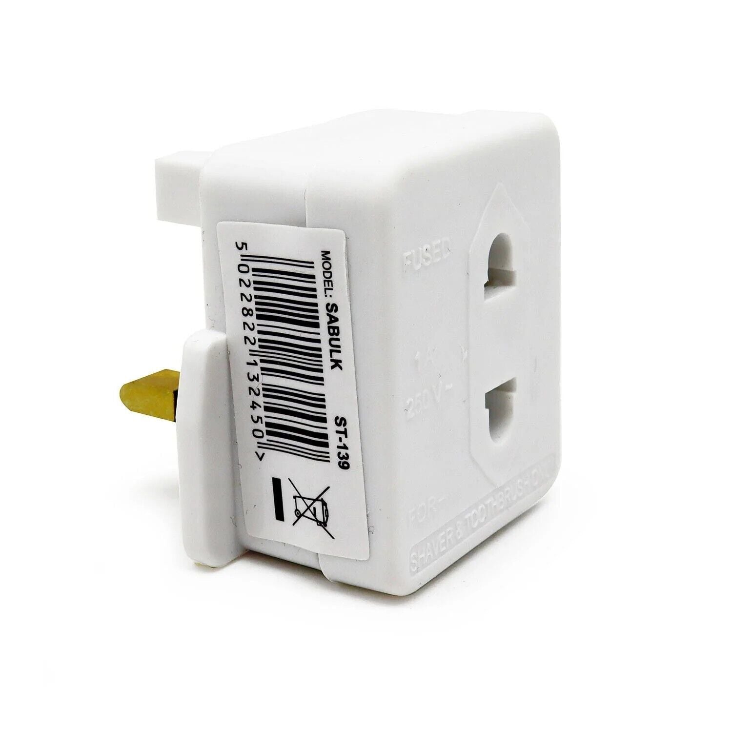 Status 1 Amp Shaver Adapter Status 1 Amp Shaver Adapter